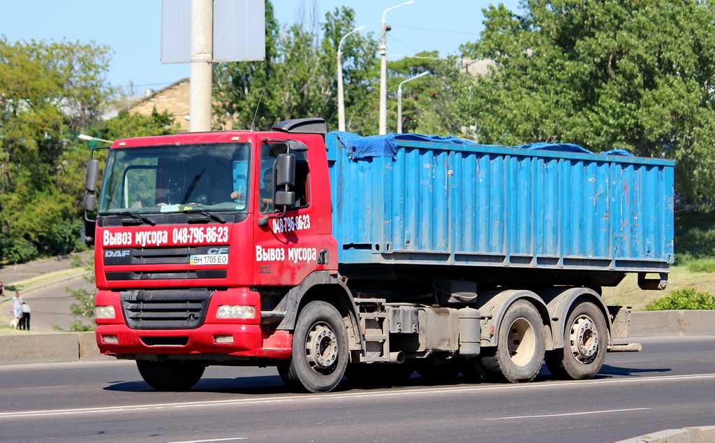 Одесская область, № ВН 1705 ЕО — DAF CF85 FAR