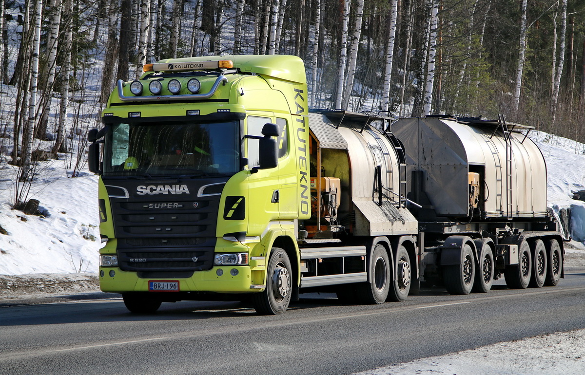 Финляндия, № BRJ-196 — Scania ('2013) R520