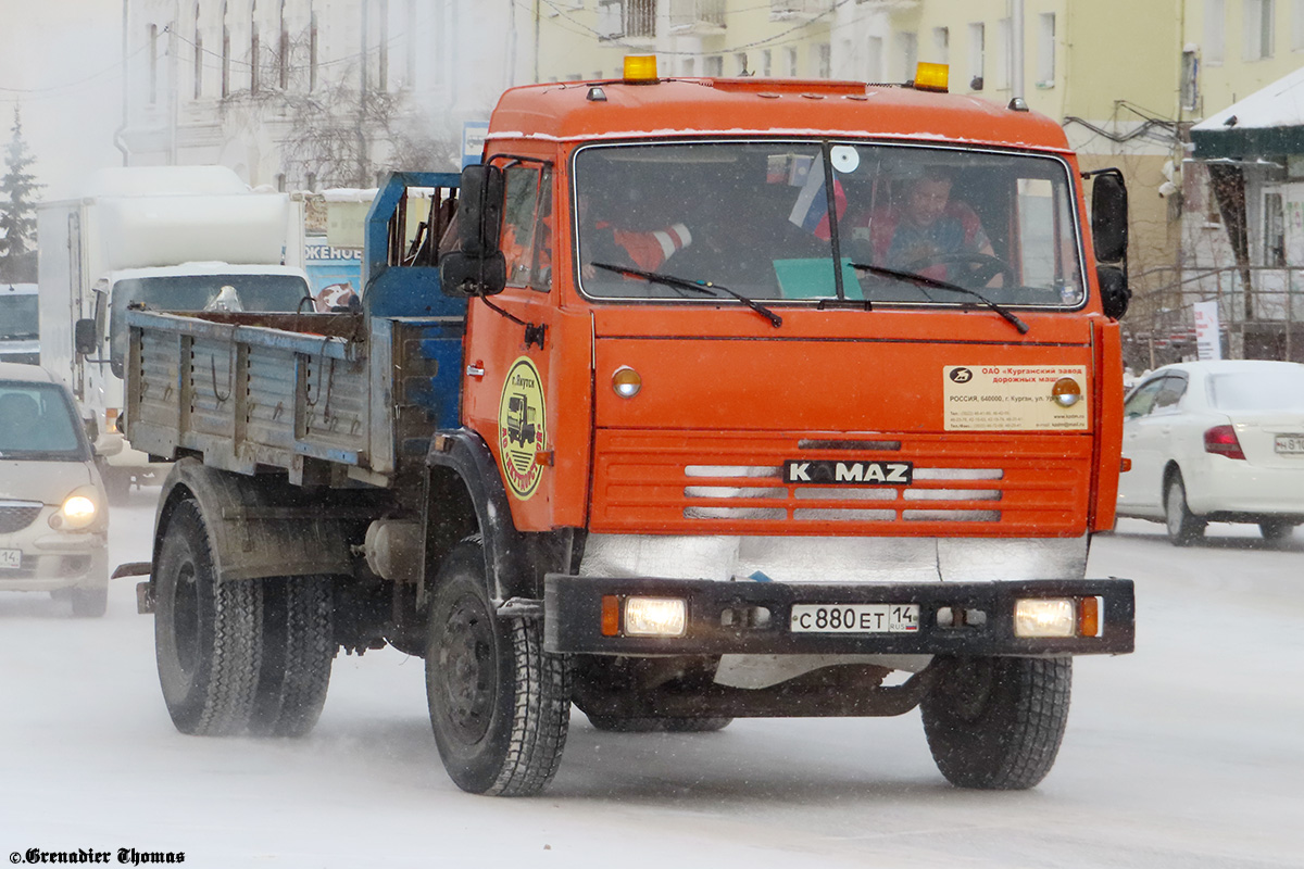 Саха (Якутия), № С 880 ЕТ 14 — КамАЗ-43253-15 [43253R]