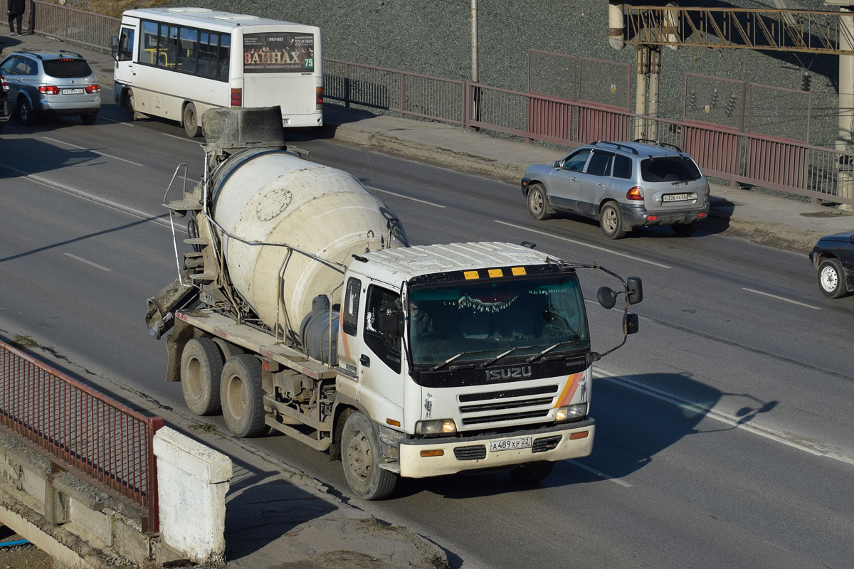 Алтайский край, № А 489 ХР 22 — Isuzu Giga (общая модель)