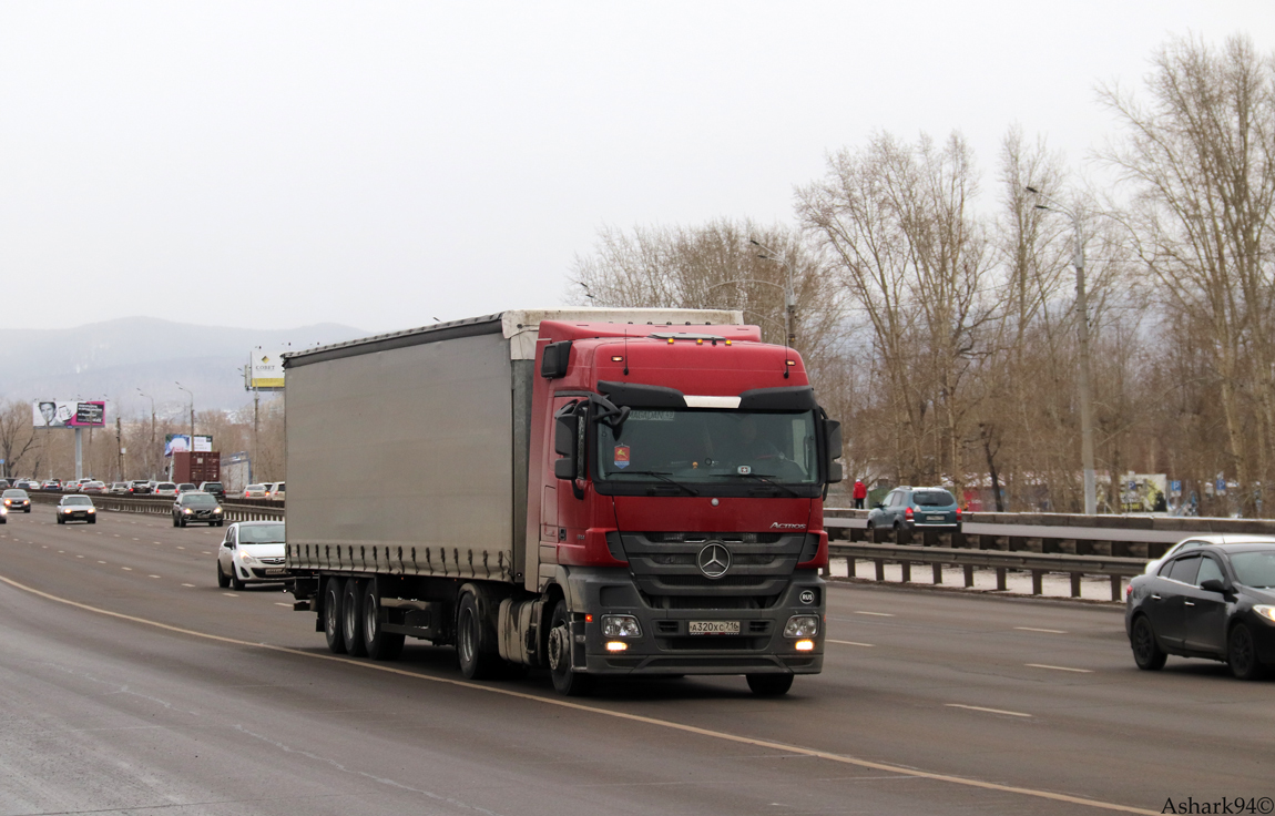 Татарстан, № А 320 ХС 716 — Mercedes-Benz Actros '09 1844 [Z9M]