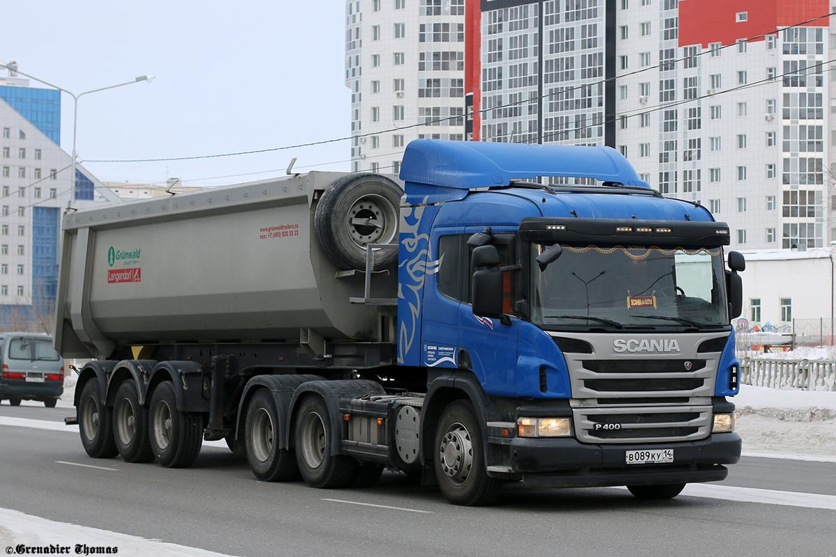 Саха (Якутия), № В 089 КУ 14 — Scania ('2011) P400