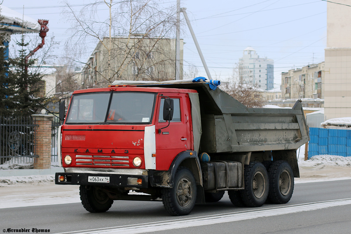 Саха (Якутия), № Н 063 КК 14 — КамАЗ-5410