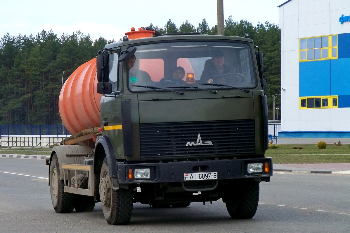 Могилёвская область, № АІ 6097-6 — МАЗ-5337 (общая модель)