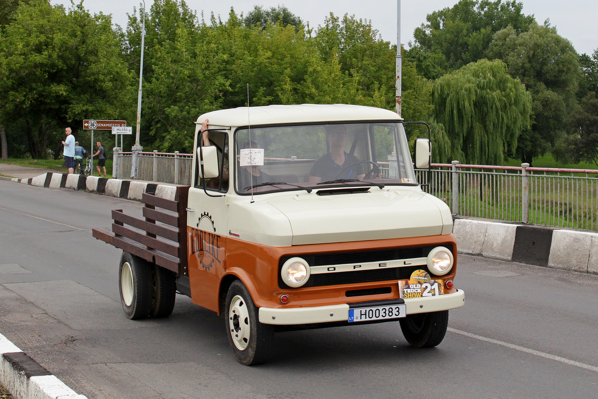 Литва, № H00383 — Opel Blitz; Литва — Old Truck Show 2019