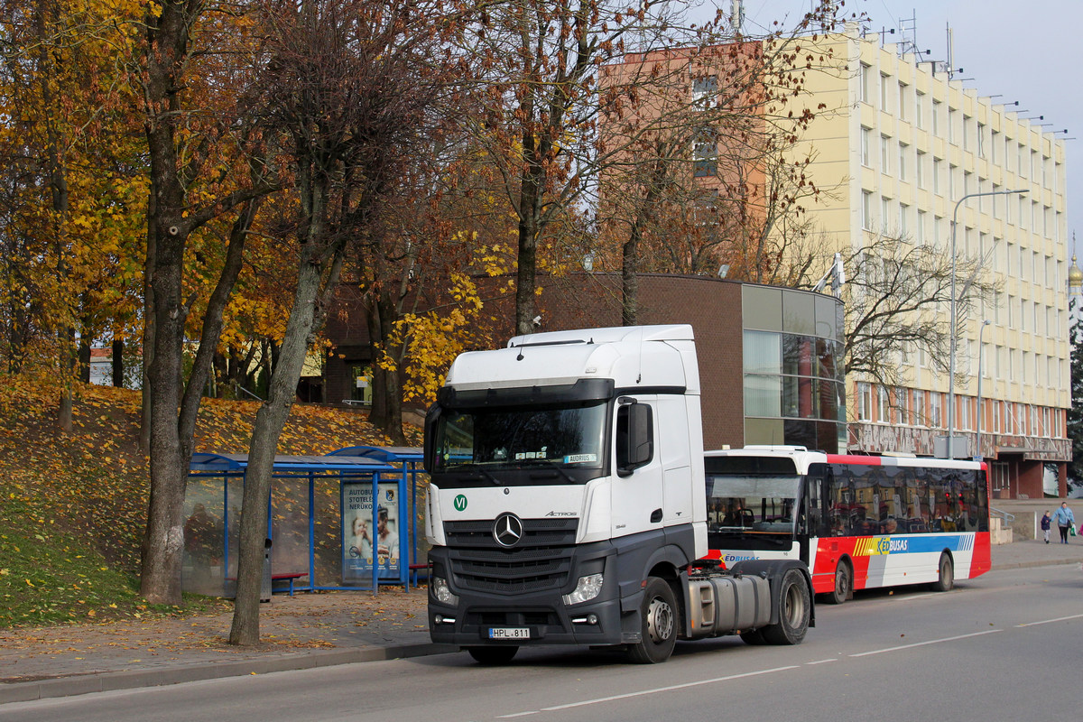 Литва, № HPL 811 — Mercedes-Benz Actros ('2011) 1845