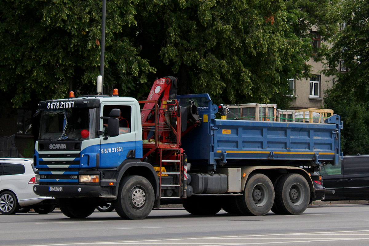 Литва, № JZJ 796 — Scania ('1996) P114C