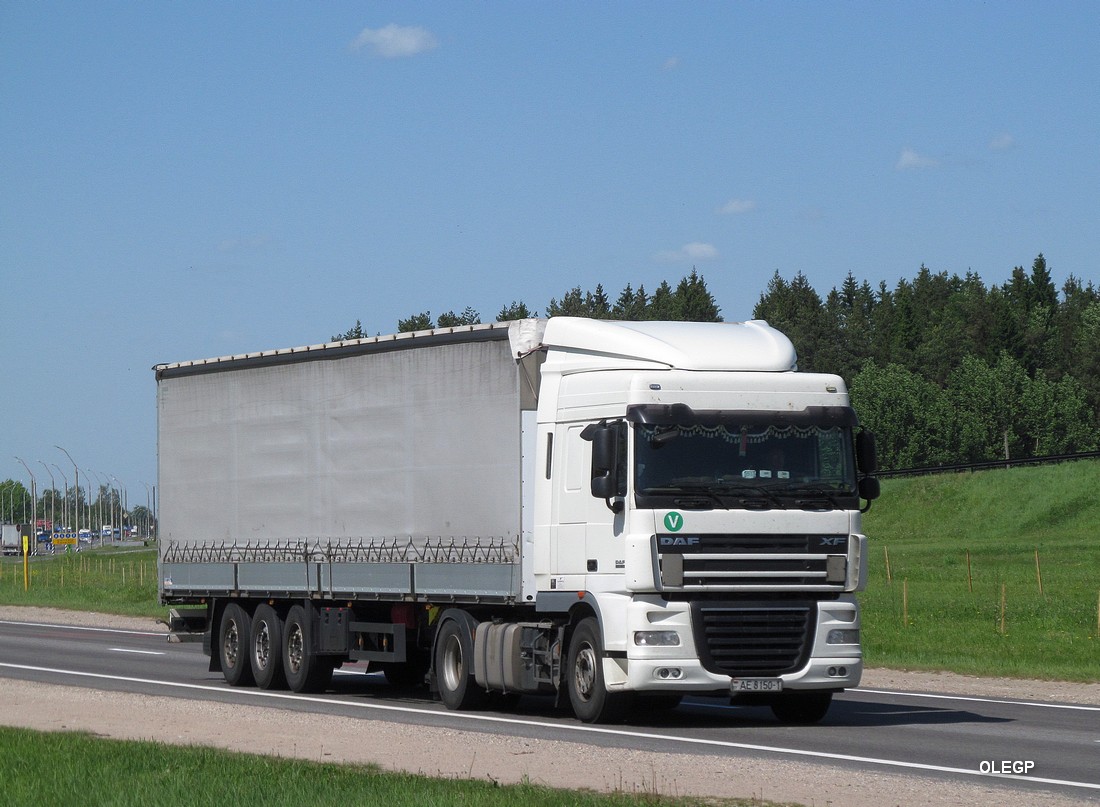 Брестская область, № АЕ 8150-1 — DAF XF105 FT