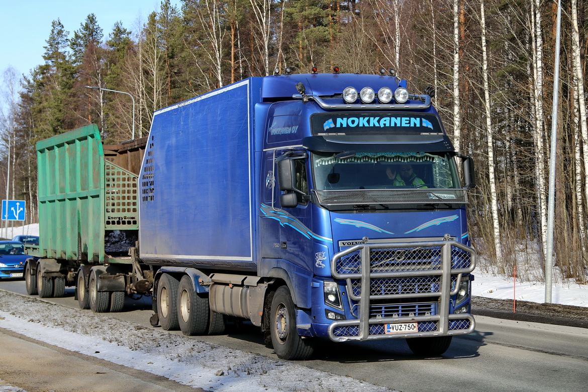 Финляндия, № VUZ-750 — Volvo ('2008) FH16.750