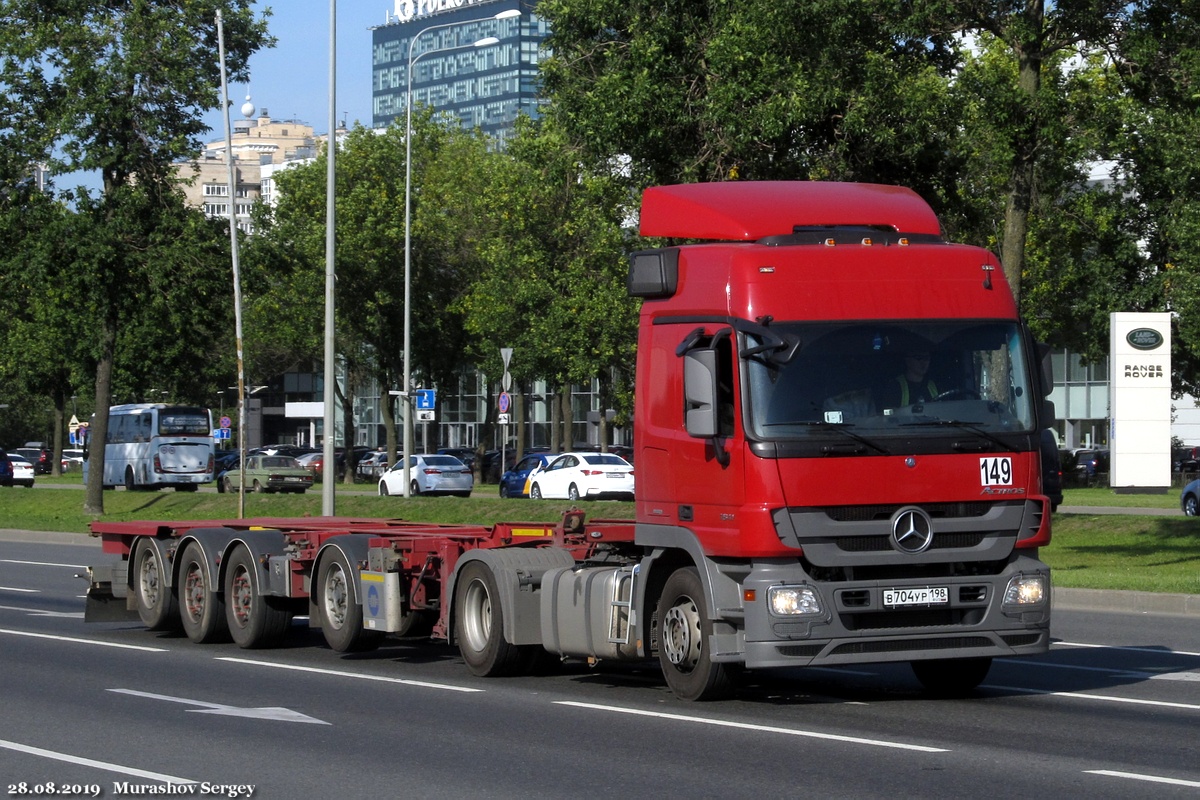 Санкт-Петербург, № В 704 УР 198 — Mercedes-Benz Actros '09 1841 [Z9M]