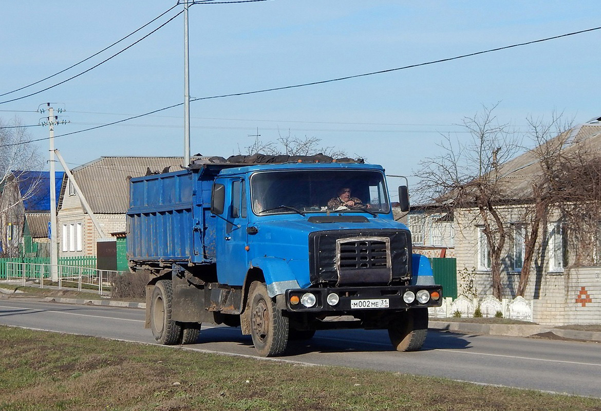 Белгородская область, № М 002 МЕ 31 — ЗИЛ-433100