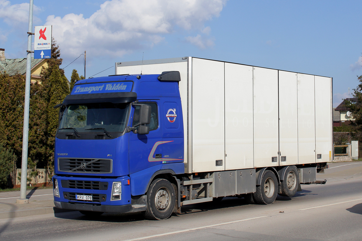 Литва, № KRV 078 — Volvo ('2002) FH12.480