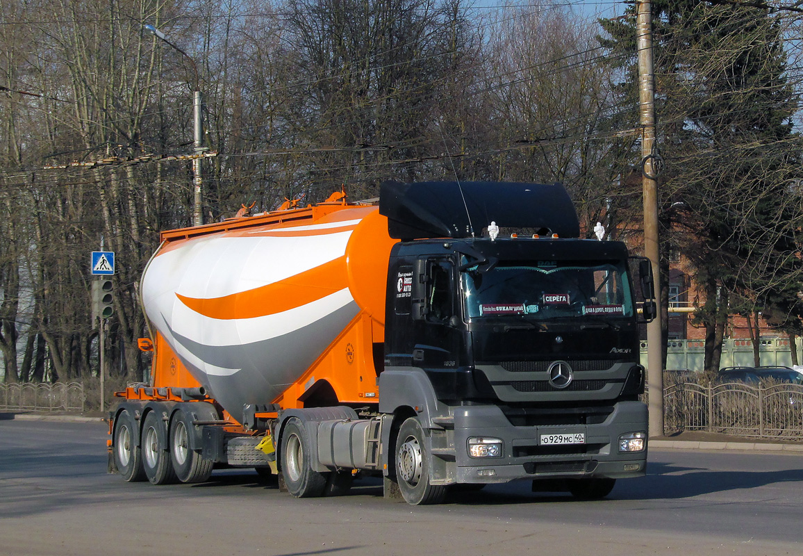 Калужская область, № О 929 МС 40 — Mercedes-Benz Axor 1836