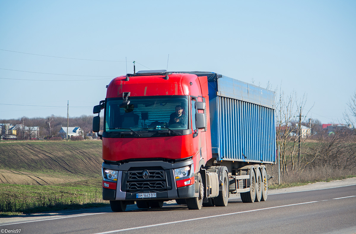 Сумская область, № ВМ 1663 ВТ — Renault T-Series ('2013)