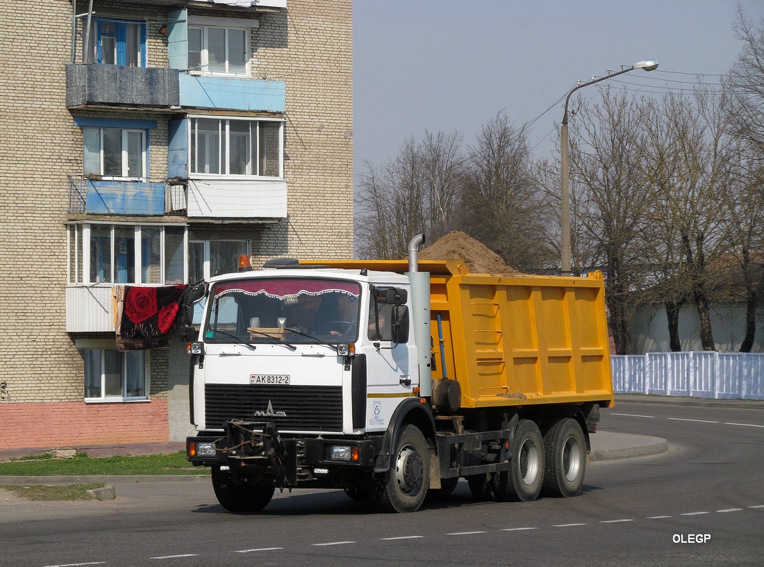 Витебская область, № АК 8312-2 — МАЗ-5516 (общая модель)