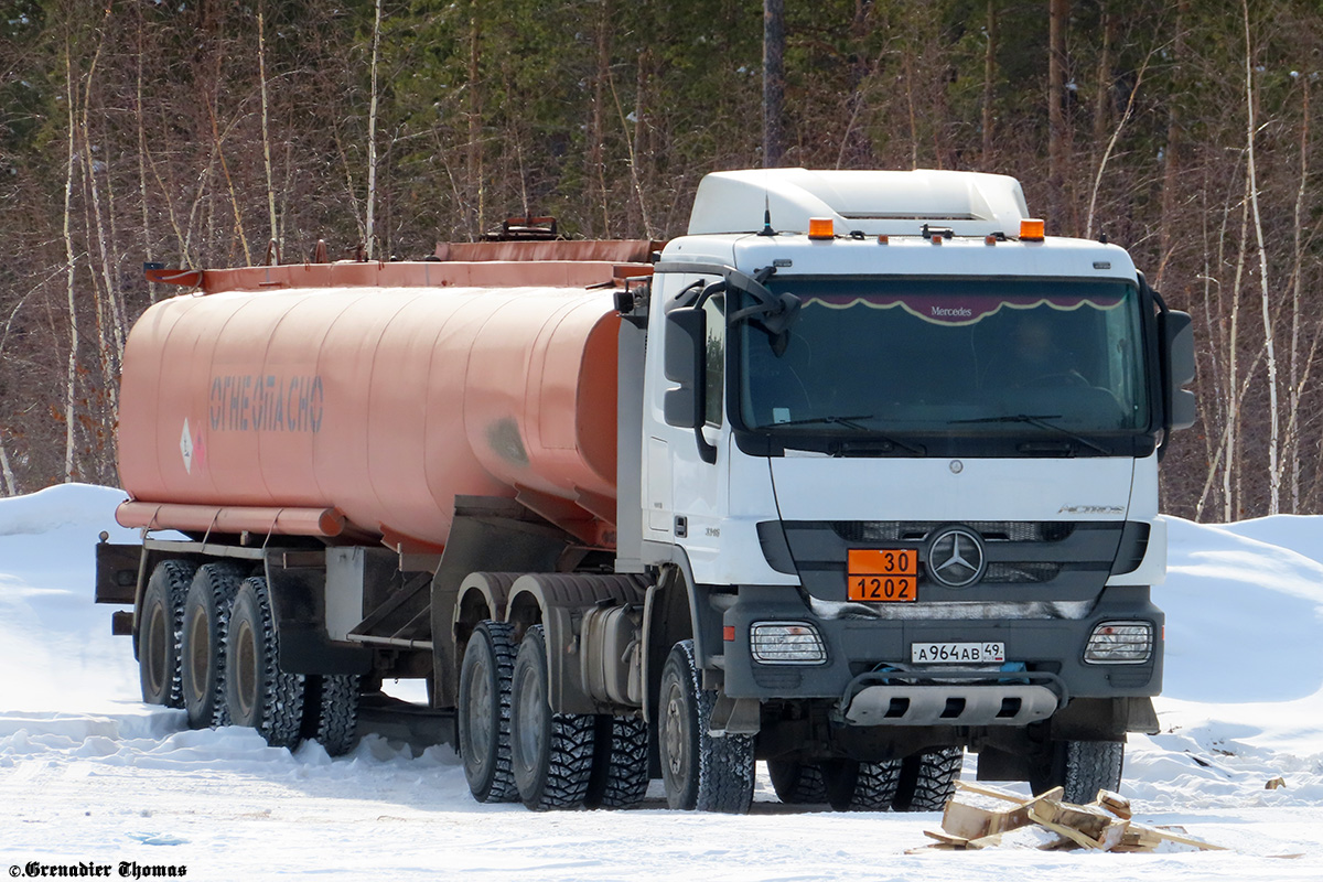 Магаданская область, № А 964 АВ 49 — Mercedes-Benz Actros '09 3346 [Z9M]