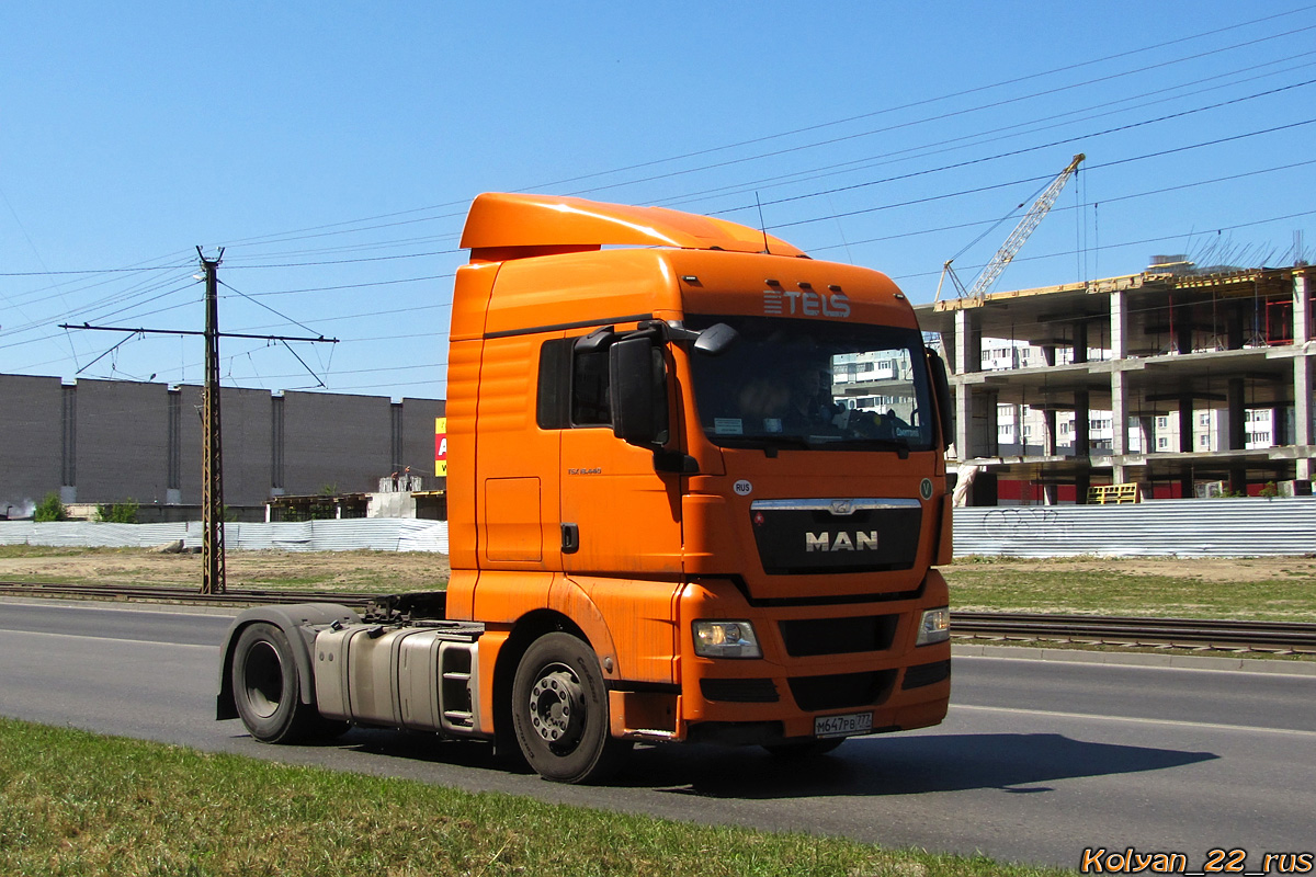 Москва, № М 647 РВ 777 — MAN TGX ('2007) 18.440