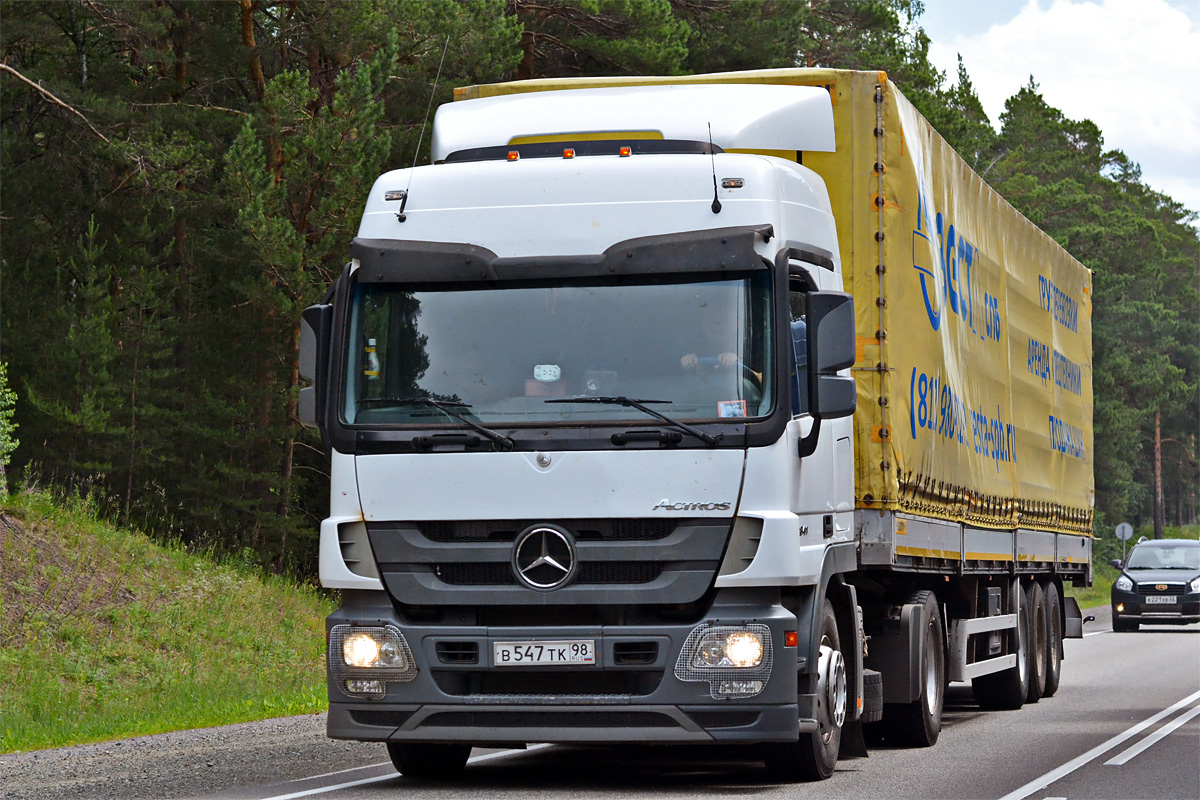 Санкт-Петербург, № В 547 ТК 98 — Mercedes-Benz Actros ('2009) 1841