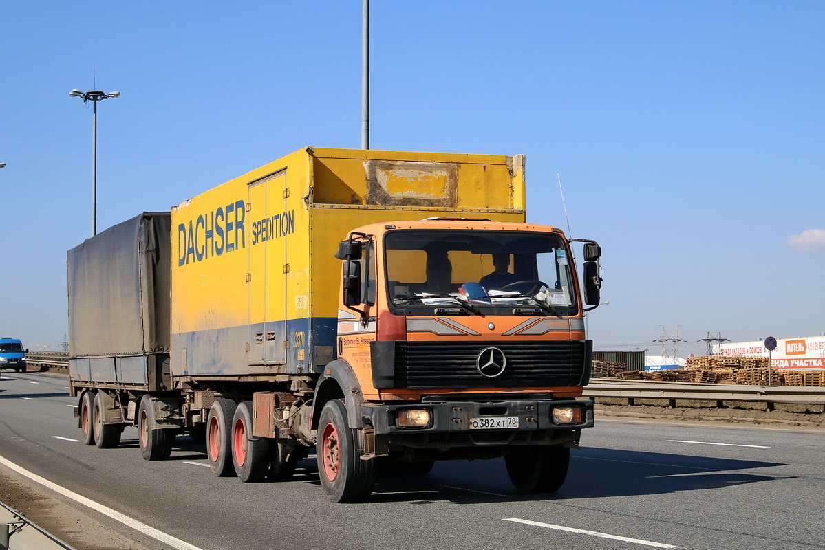 Санкт-Петербург, № О 382 ХТ 78 — Mercedes-Benz SK (общ. мод.)