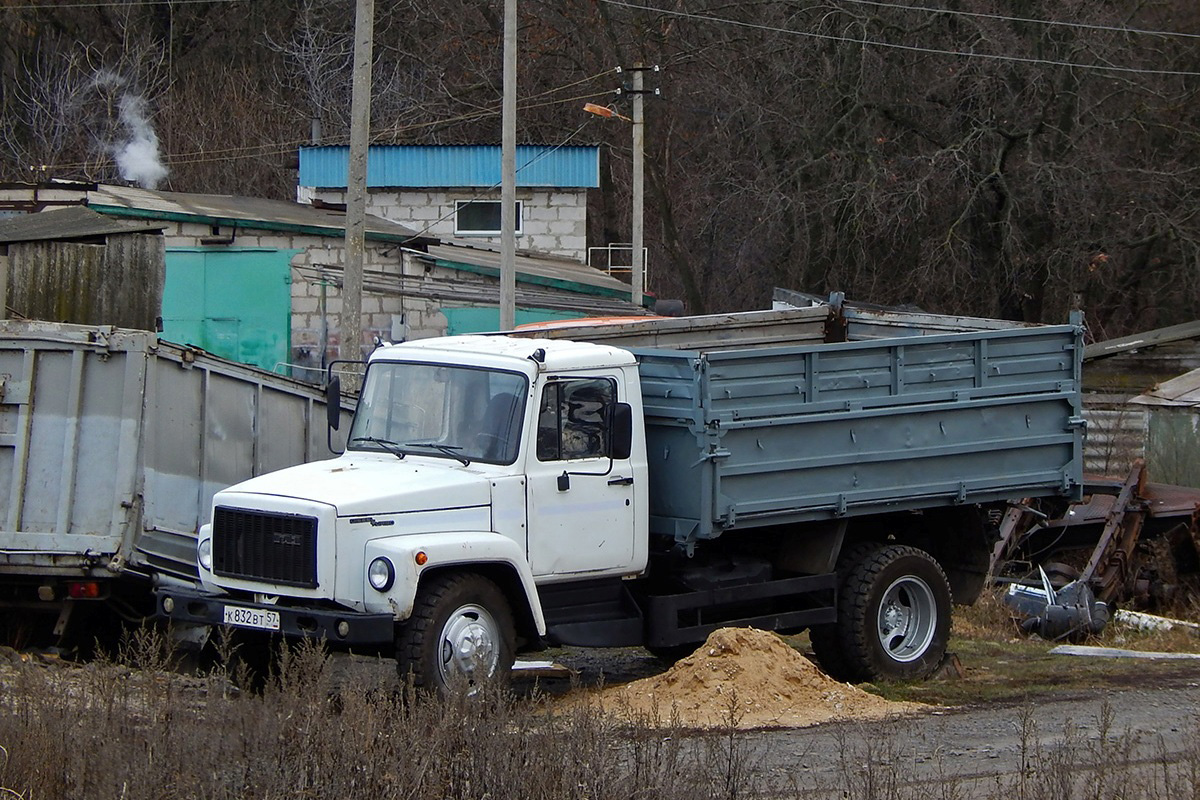 Белгородская область, № К 832 ВТ 57 — ГАЗ-3309