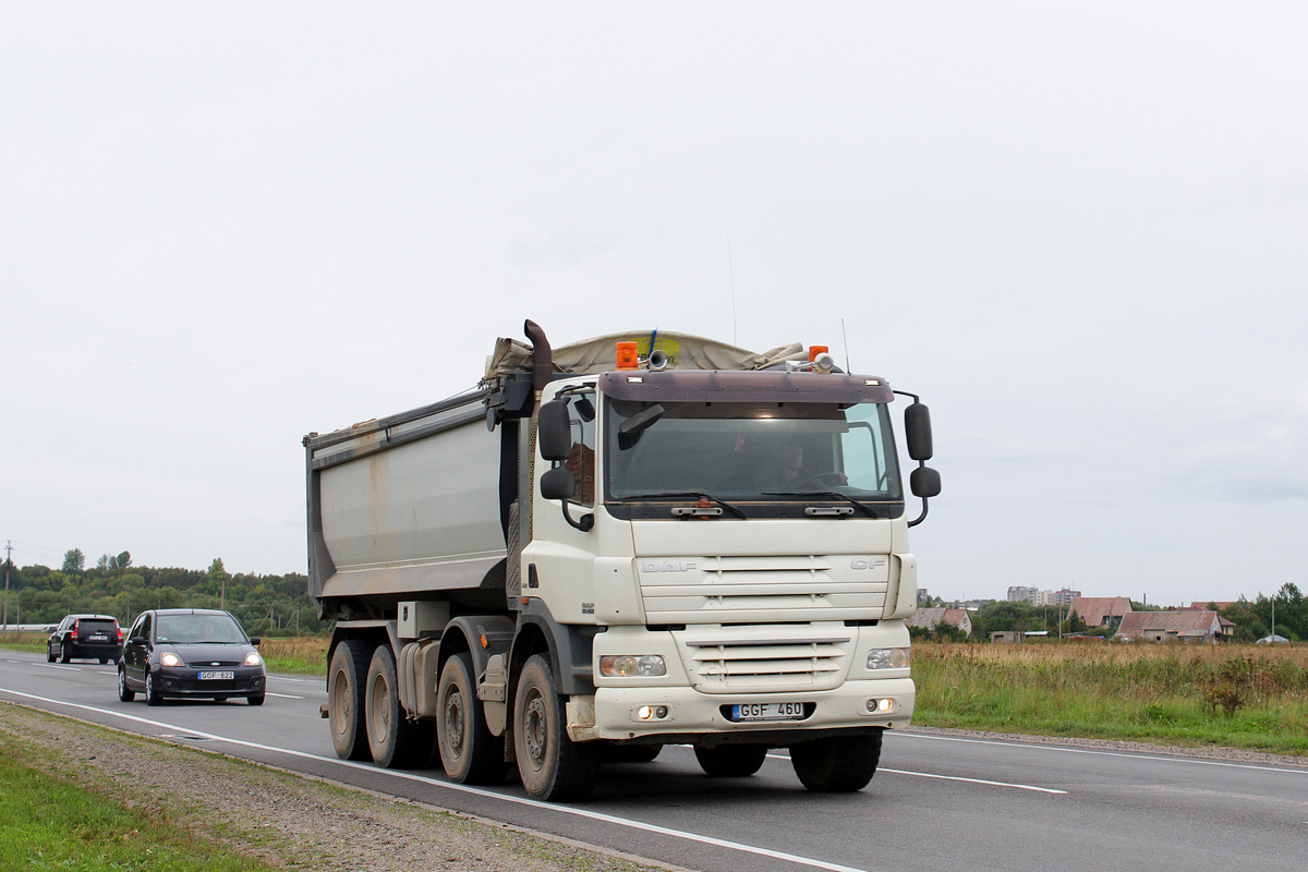 Литва, № GGF 460 — DAF CF85 FAD