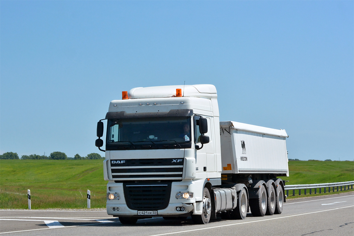 Алтайский край, № С 421 ХК 22 — DAF XF105 FT