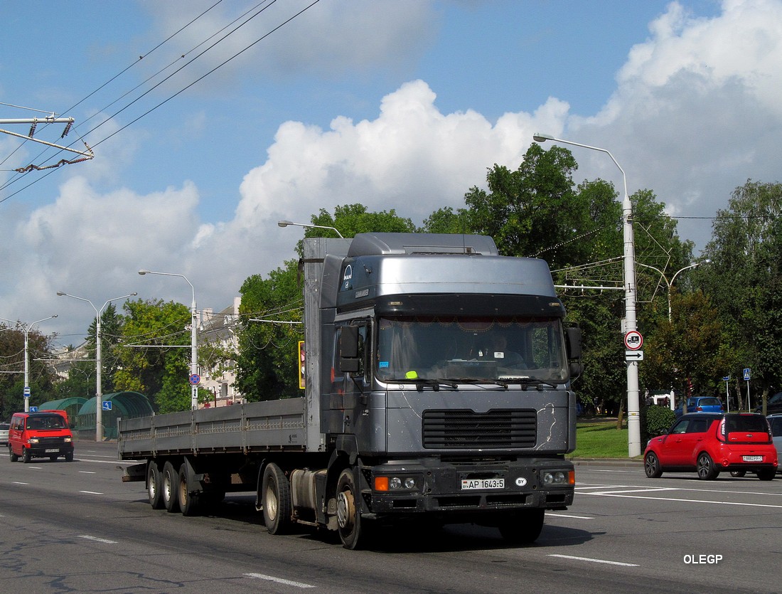 Минская область, № АР 1643-5 — MAN F2000 (общая модель)