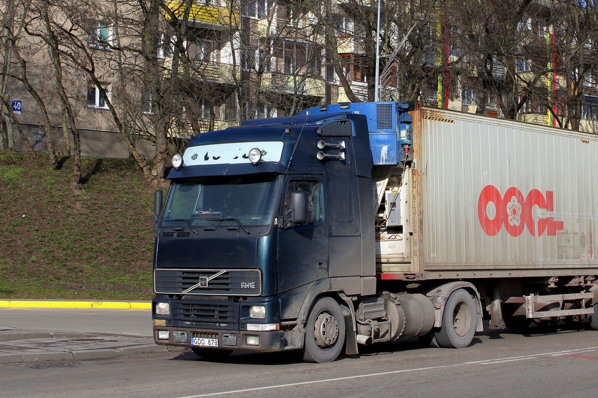 Литва, № GDO 673 — Volvo ('1993) FH-Series