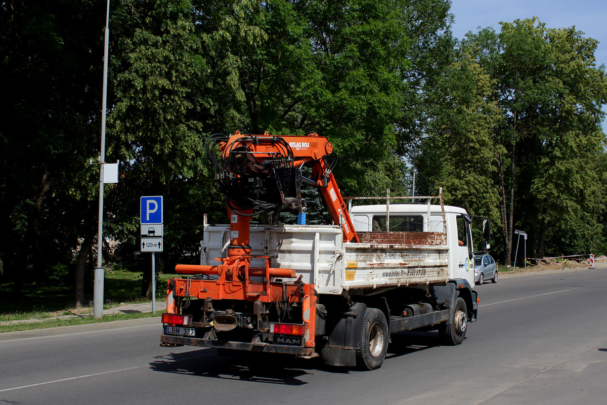 Литва, № LBM 327 — MAN L2000 (общая модель)