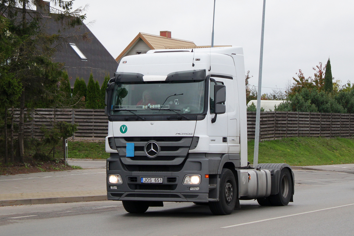 Литва, № JOS 651 — Mercedes-Benz Actros ('2009) 1844