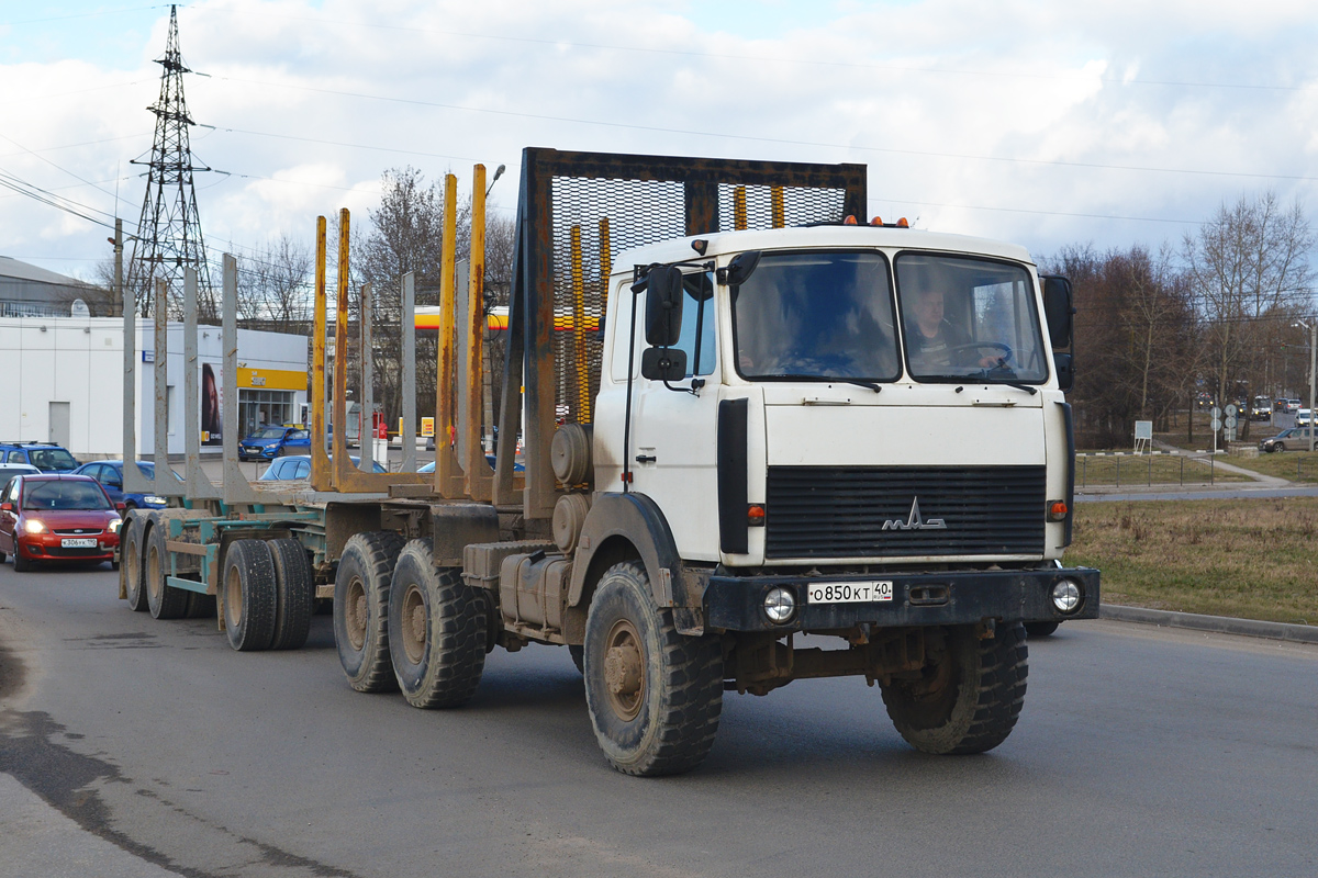 Калужская область, № О 850 КТ 40 — МАЗ-631705