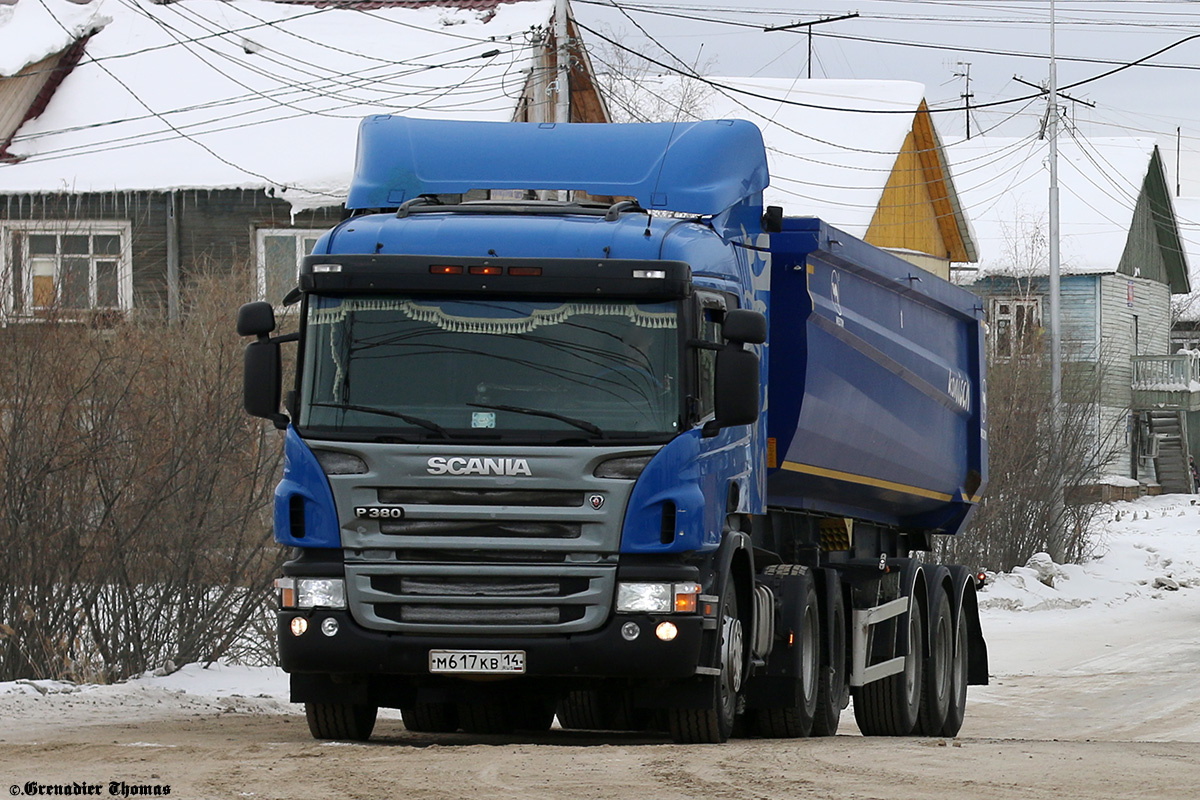 Саха (Якутия), № М 617 КВ 14 — Scania ('2004) P380