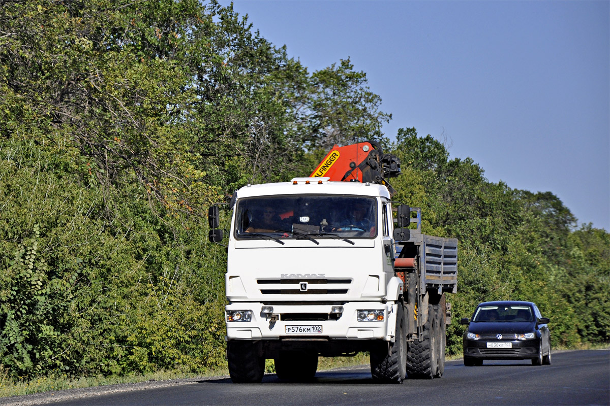 Башкортостан, № Р 576 КМ 102 — КамАЗ-43118-46