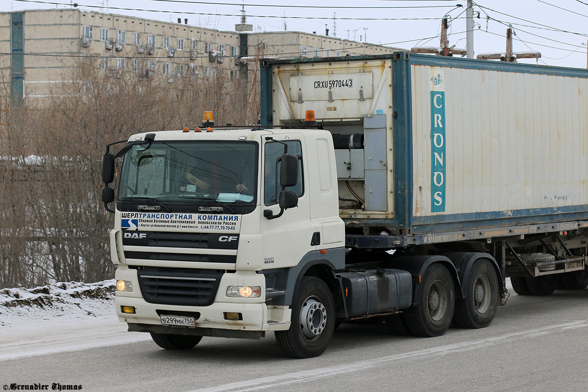 Саха (Якутия), № В 299 МН 750 — DAF CF85 FTT