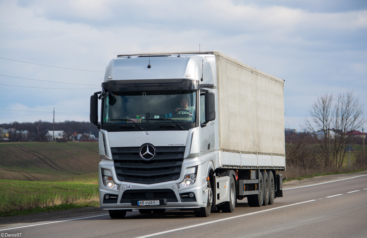 Винницкая область, № АВ 4468 ЕІ — Mercedes-Benz Actros ('2011) 1845