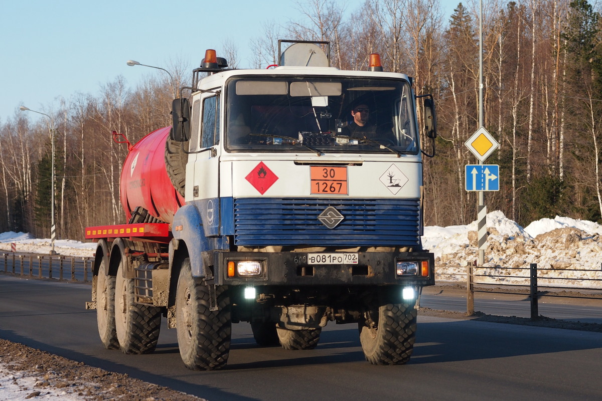 Ханты-Мансийский автоном.округ, № В 081 РО 702 — Урал-3255-79