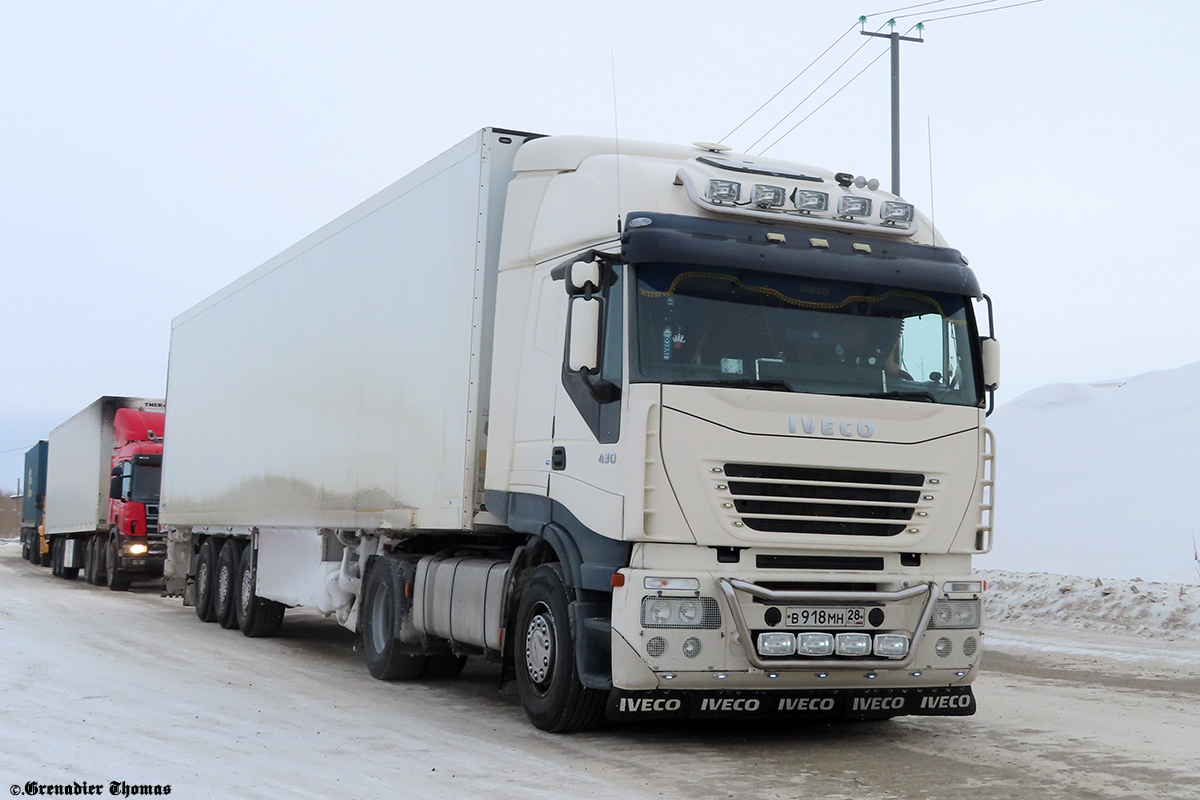 Амурская область, № В 918 МН 28 — IVECO Stralis ('2002)