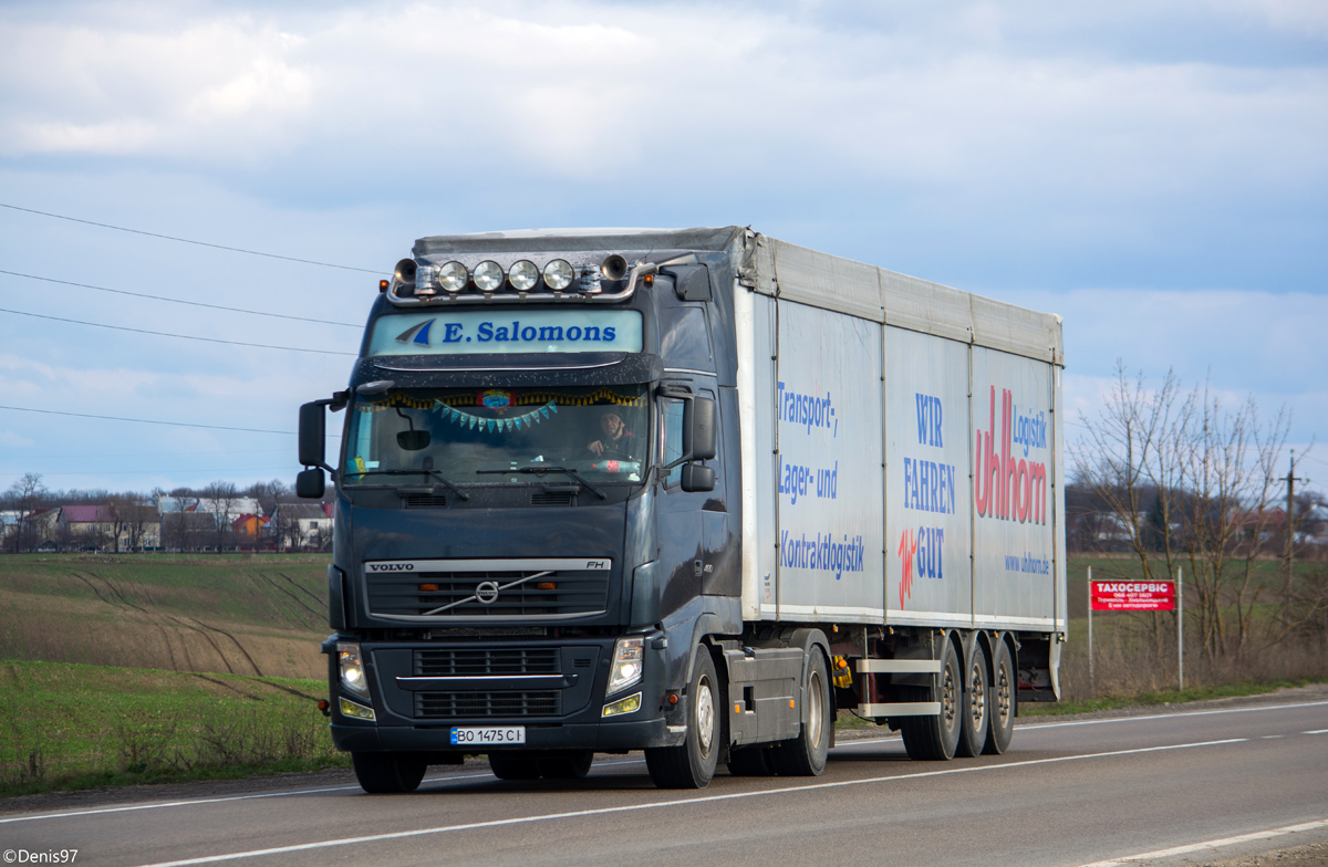 Тернопольская область, № ВО 1475 СІ — Volvo ('2008) FH.460