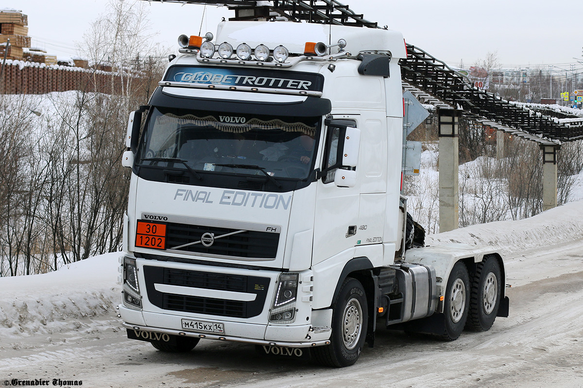 Саха (Якутия), № М 415 КХ 14 — Volvo ('2008) FH.460 [X9P]