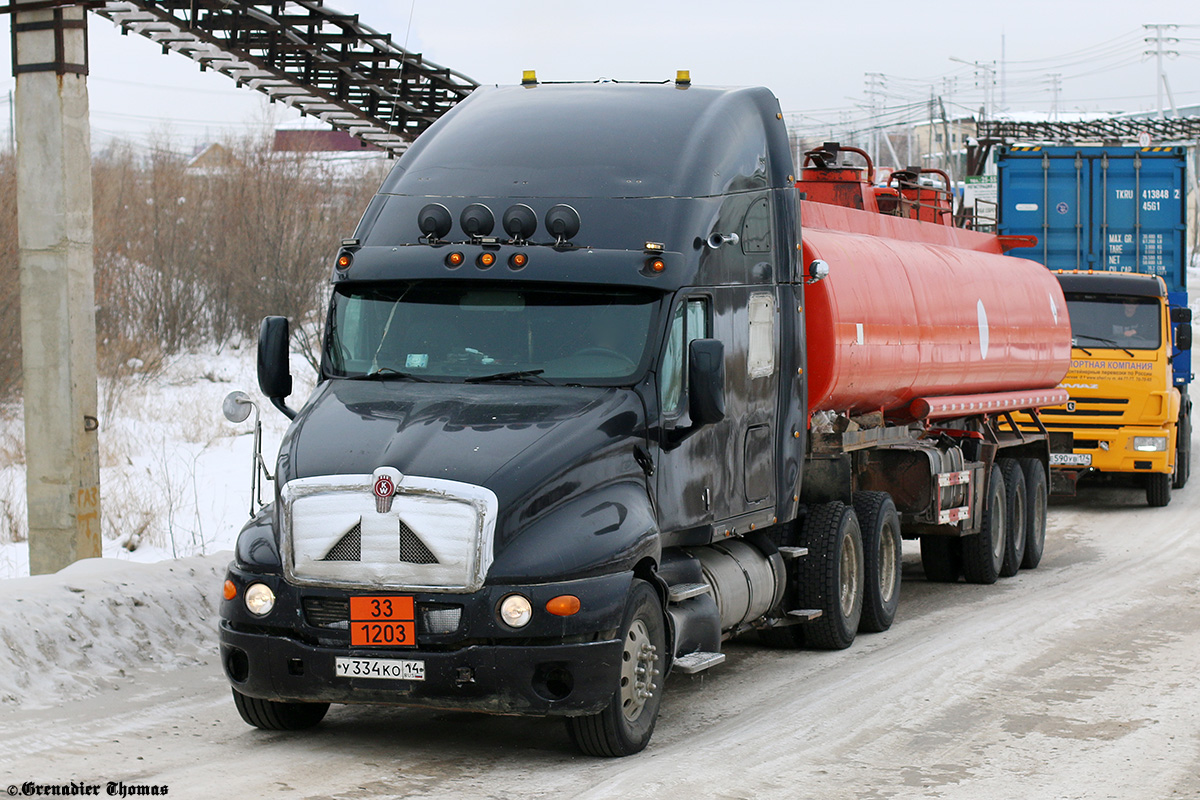 Саха (Якутия), № У 334 КО 14 — Kenworth T2000