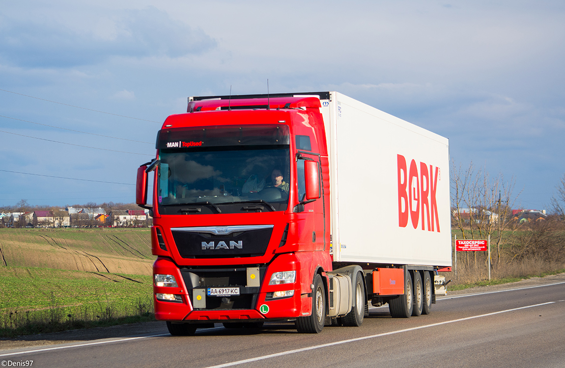 Киев, № АА 6917 КС — MAN TGX ('2012) 18.440