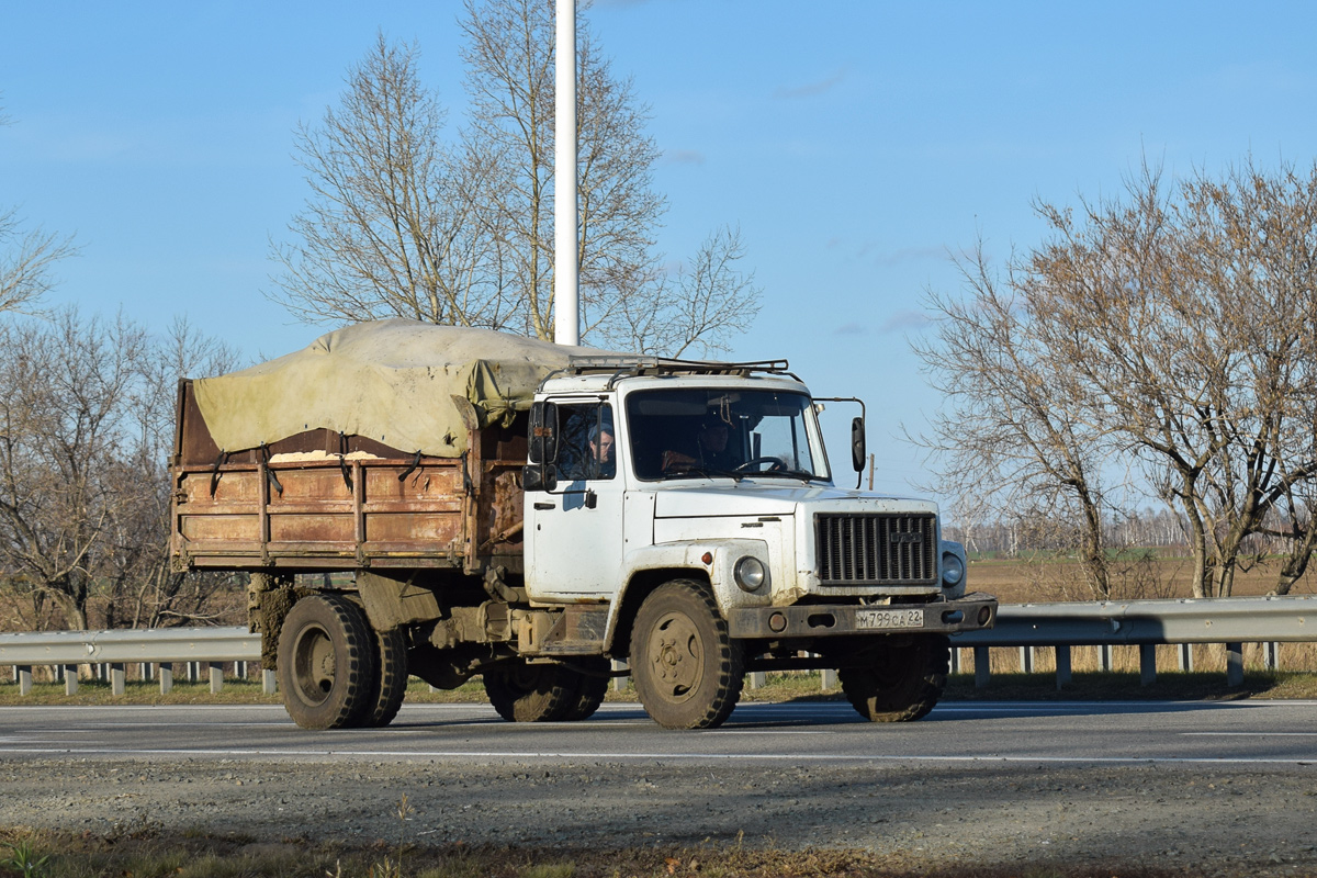 Алтайский край, № М 799 СА 22 — ГАЗ-3307