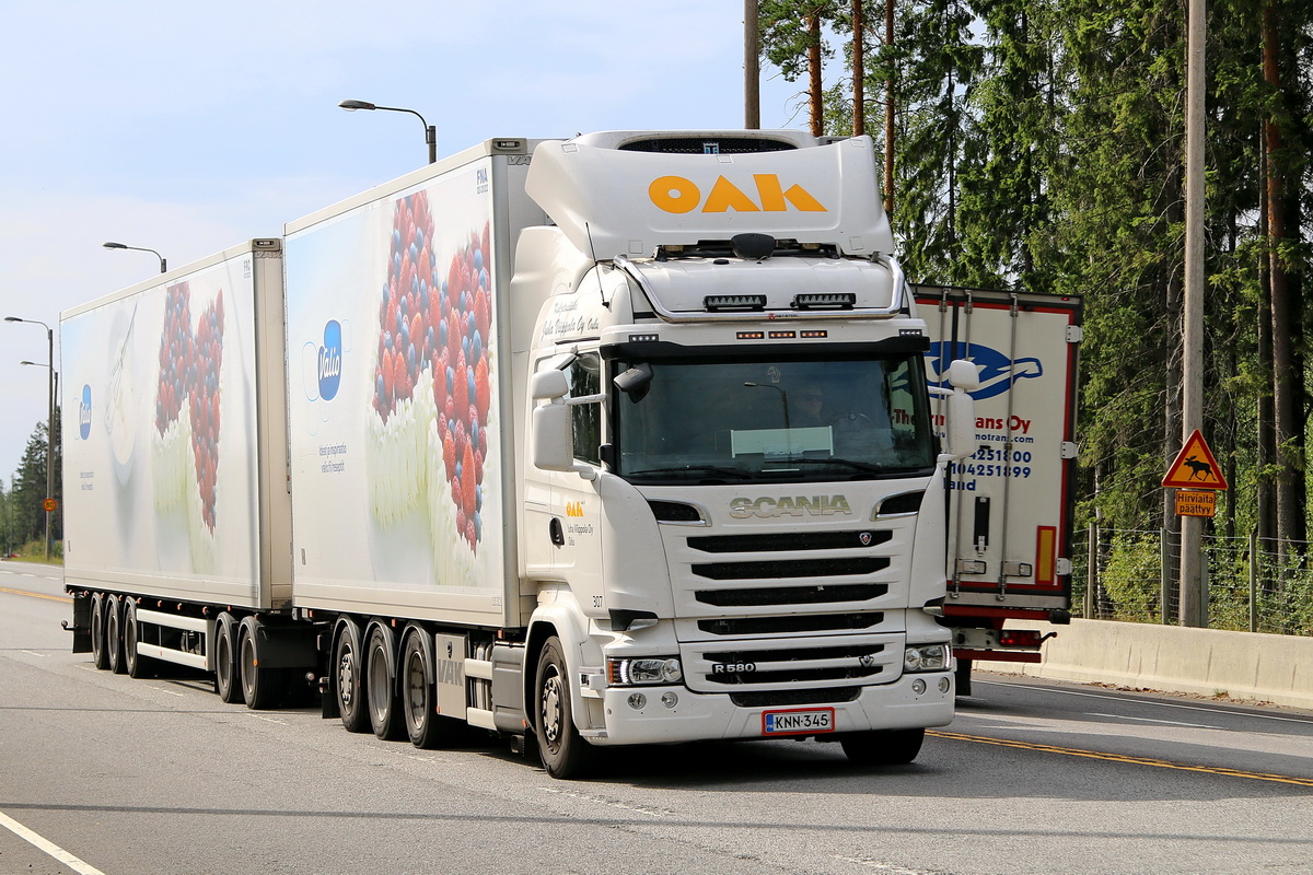 Финляндия, № 307 — Scania ('2013) R580