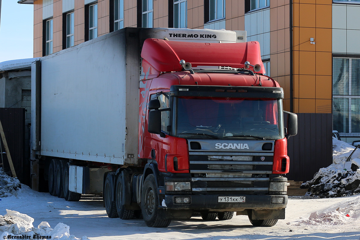 Саха (Якутия), № У 131 КК 14 — Scania ('1996) P380