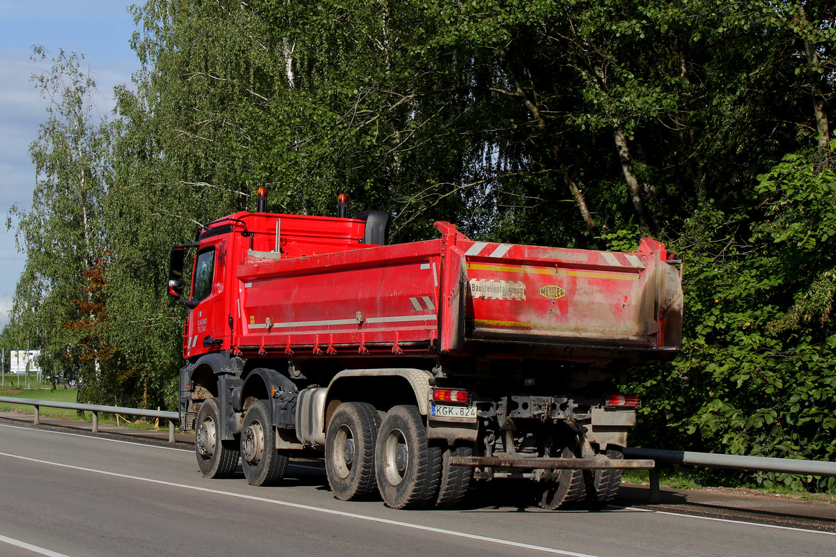 Литва, № KGK 624 — Mercedes-Benz Arocs (общ.м)