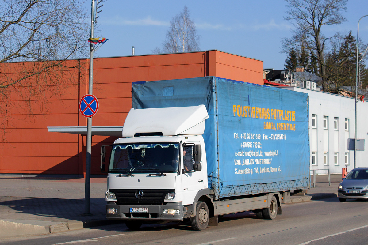 Литва, № GBZ 488 — Mercedes-Benz Atego 823