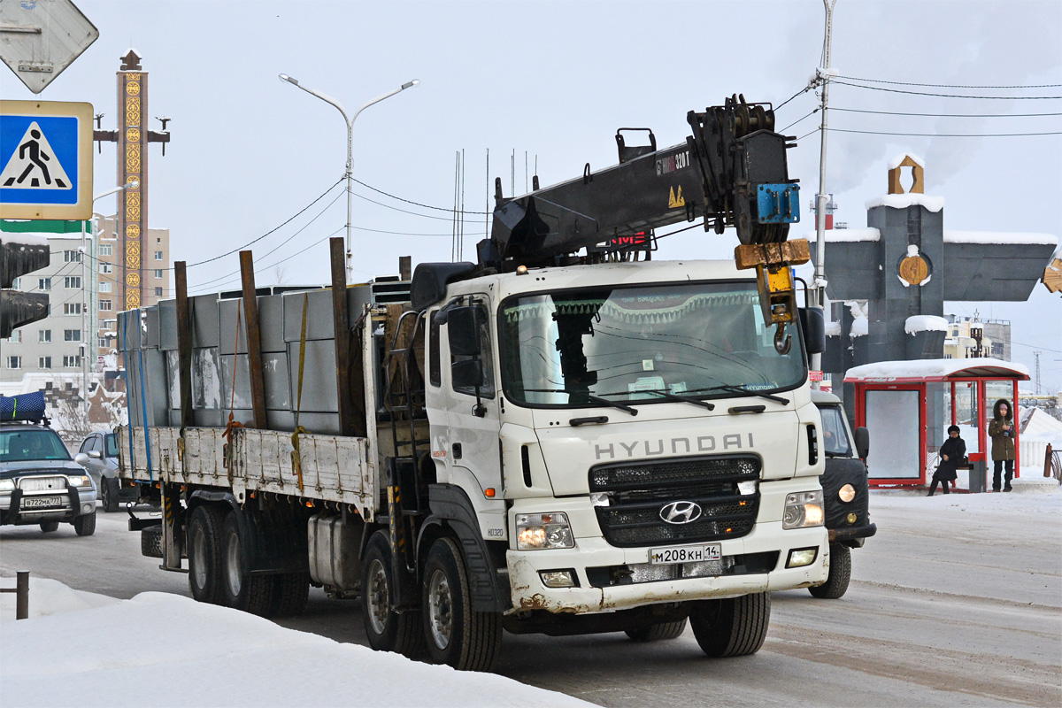 Саха (Якутия), № М 208 КН 14 — Hyundai Power Truck HD320