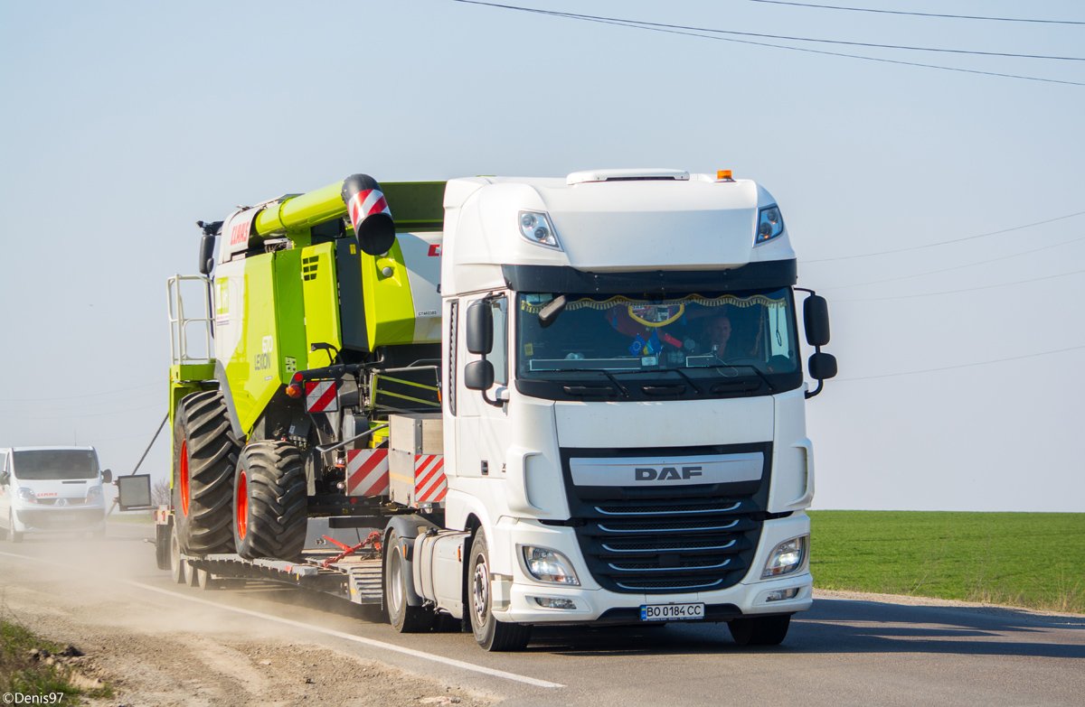 Тернопольская область, № ВО 0184 СС — DAF XF Euro6 FT