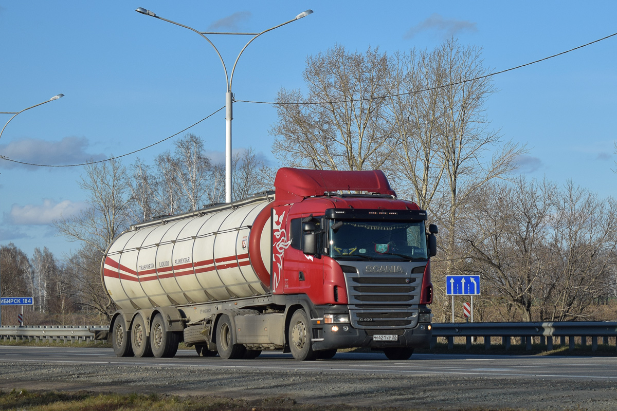 Алтайский край, № М 421 УУ 22 — Scania ('2009) G400