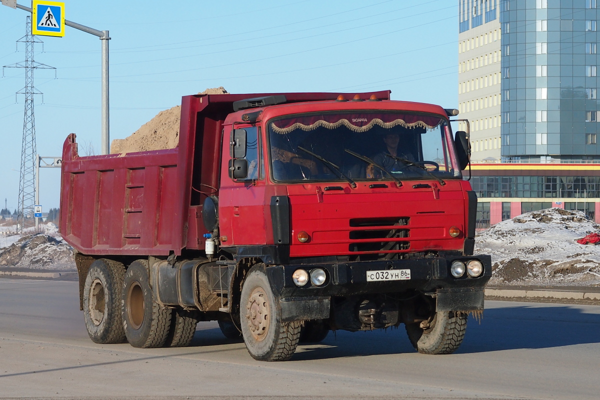 Ханты-Мансийский автоном.округ, № С 032 УН 86 — Tatra 815-2 S1 A